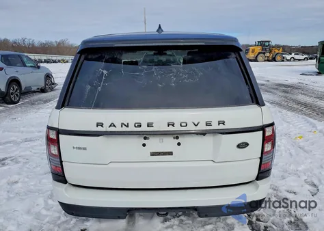 2017 Land Rover Range Rover Hse из США, поврежденный, VIN SALGS2FV3HA353676